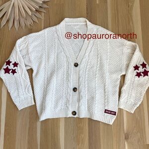 Taylor Swift Red TV Taylor’s Version OG 2021 Button Stars Cardigan Sweater XL/2X